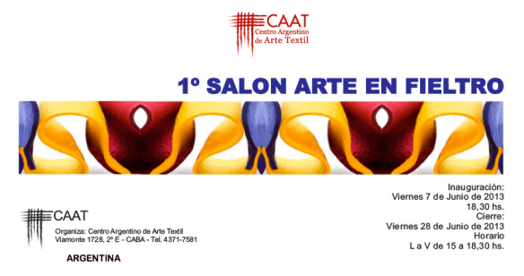 Invit. Arte en Fieltro