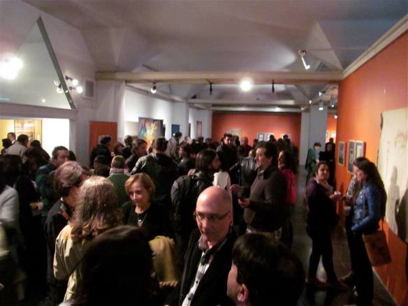 Exhibit opening at Subte Montevideo, Uruguay