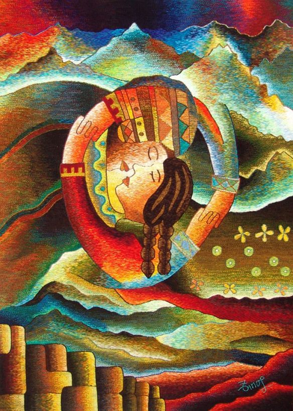 " Cuzco Mágico " 120 x 160 cm..jpg